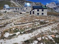 Campo Imperatore Station 7000ft+. Here is the observatory and the Alpine Plants collection  Campo Imperatore Station 7000ft+. Here is the observatory and the Alpine Plants collection